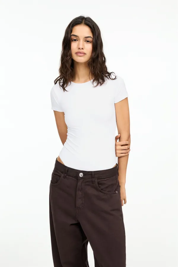 Polyamide Bodysuit - White