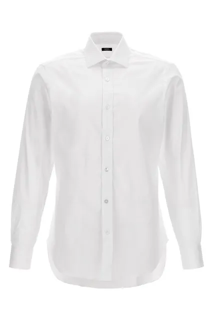 Poplin shirt - White