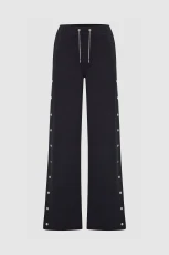 Popper Trackpants Black