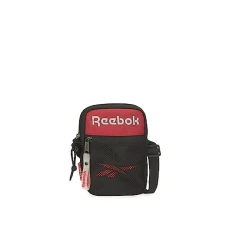Portland Small Shoulder Bag Black 12 x 17 x 2.5 cm Polyester, Black/White, One Size, Small Shoulder Bag