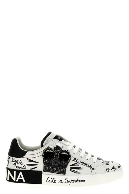 Portofino sneakers - White/Black