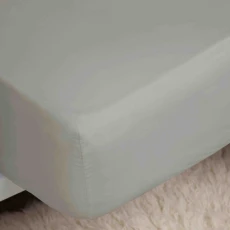 Premium Blend 500 Thread Count " Fitted Sheet Superking Platinum - Platinium