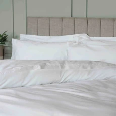 Premium Blend 500 Thread Count Duvet Cover Double White