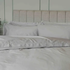 Premium Blend 500 Thread Count Duvet Cover Superking Platinum - Platinium