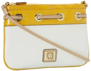 Preppy Classics Crossbody, Cream Goldenrod, One Size
