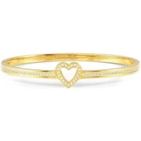 Pretty Bangles Large Gold Heart