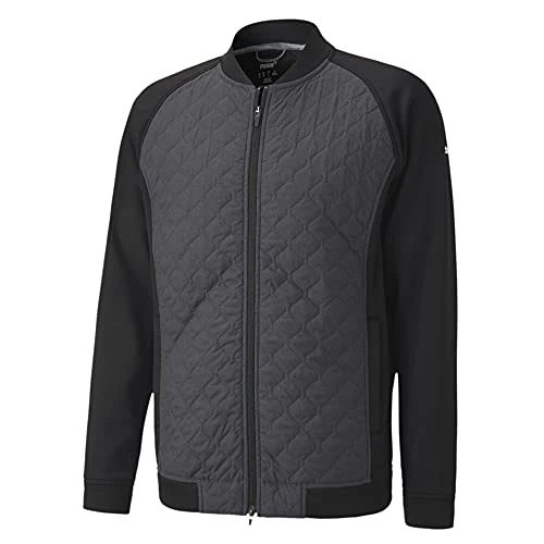Primaloft® Stlth Herren Golf-Steppjacke  Black L