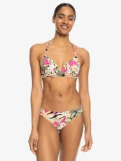 Printed Beach Classics - Triangle Two-Piece Bikini Set For Women