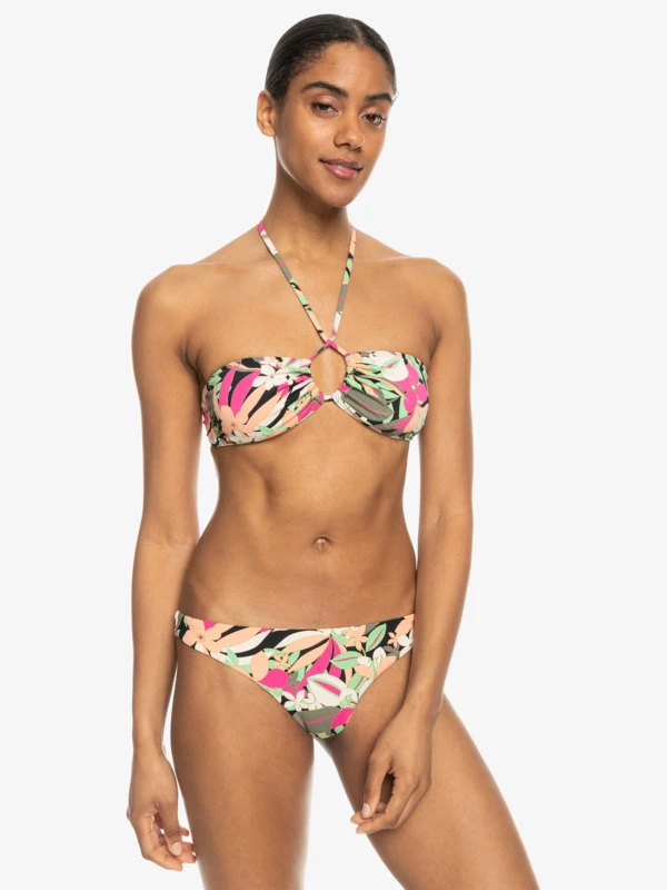 Printed Beach Classics - Two-Piece Bikini Set For Women