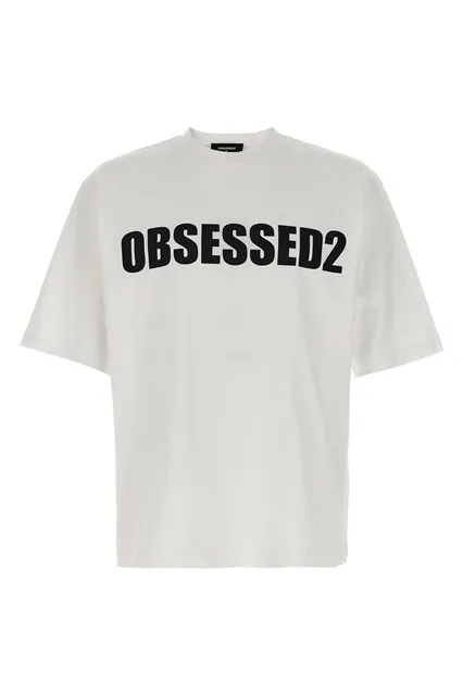 Printed T-shirt - White/Black