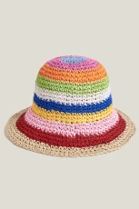 Prism Peak Rainbow Hat - Beige