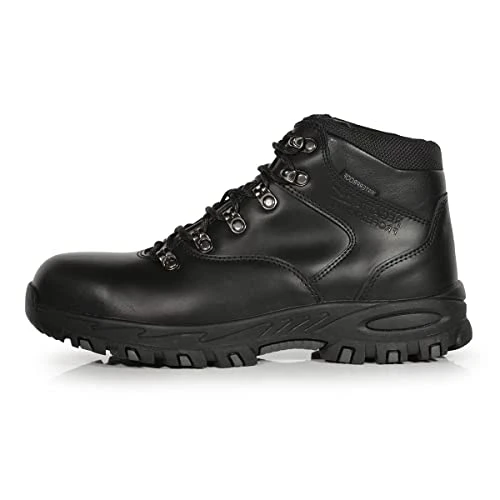 Professional Men's Gritstone Safety Hiker Boots, Black, 10 UK