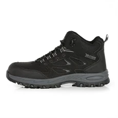 Professional Men's Mudstone Safety Hiker Boots, Black, 6 UK Professional Men's Mudstone Safety Hiker Boots, Black, 6 UK