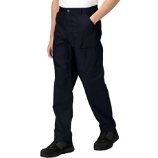 Professional Mens New Cargo Work Workwear Trousers - Navy - 34 Professional Mens New Cargo Work Workwear Trousers - Navy - 34