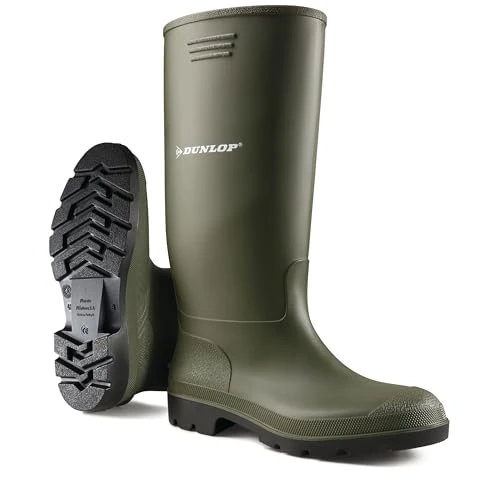 Protective Footwear  Pricemastor, Unisex Adults’ Wellington Boots, Green, Size 6.5 UK (40 EU)