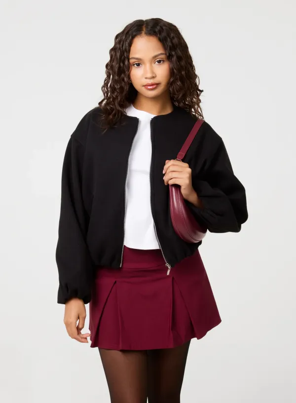 Puffball Jacket - ONE - BLACK