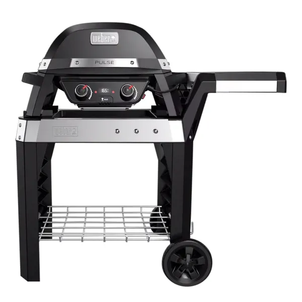 Pulse 2000 Electric Grill with Cart - Black