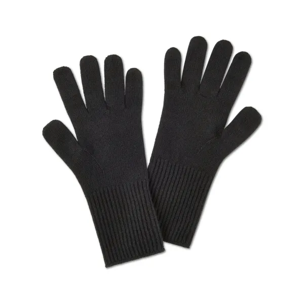 Pure Cashmere Unisex Gloves - Black