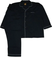 Pure Cotton Big Size Pyjamas 2XL to 8XL Plain in Navy Color Pure Cotton Big Size Pyjamas 2XL to 8XL Plain in Navy Color