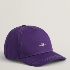 Purple Shield Twill Cap