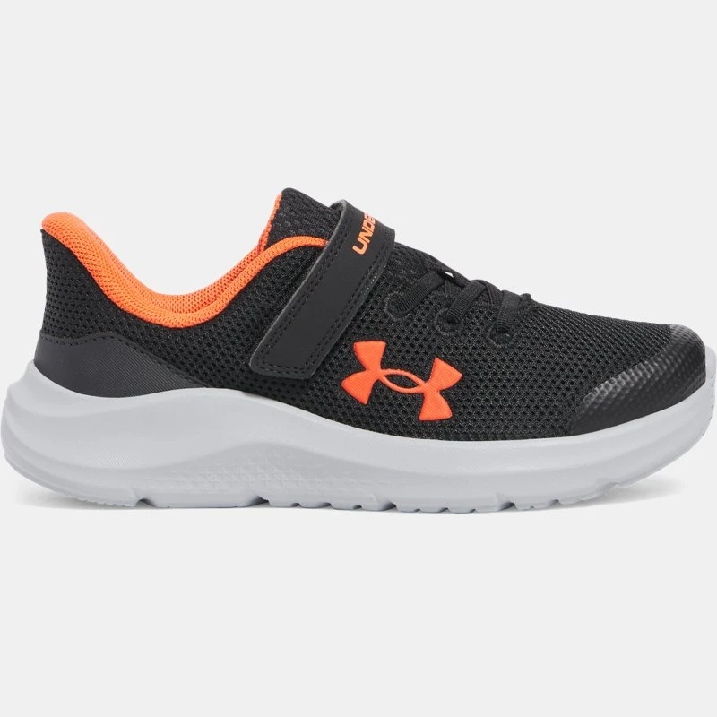 Pursuit AC Boys Pre chool Running Shoes Black / Anthracite / Ares Red 115
