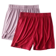 Pyjama Shorts Women 2 Pack Women's Shorts Cotton Soft Cmfort Pj Shorts for Women Loungewear Homewear Nightwear Gym Shorts for Women Ladies Shorts Plus Size 8-20 UK Sale Clearance