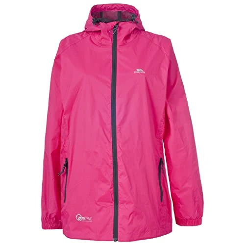 Qikpac Jacket, Sasparilla, XS, Compact Packaway Waterproof Jacket Adult Unisex, X-Small, Pink