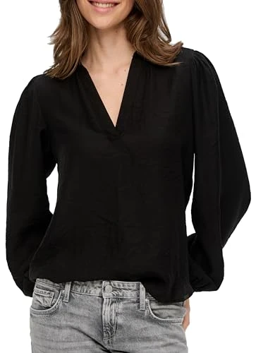 Q/S by  Women's 2137582 Long Sleeve Blouse, 9999, 6