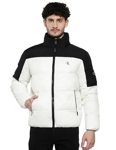 Quilted Jacket Blocking Regular Fit Ecru XL