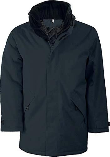 Quilted Parka - Dark Grey, XXL, Men