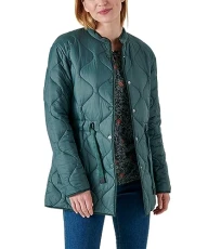 Quilted Parka Women Thermolactyl Long Sleeves Quilted Parka Women Thermolactyl Long Sleeves