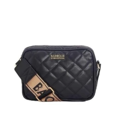QUILTED SLOANE Womens Crossbody Bag Black QUILTED SLOANE Womens Crossbody Bag Black