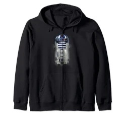 R2-D2 Hi-Res Photo Pose Zip Hoodie