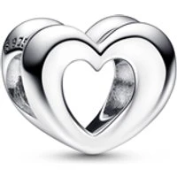 Radiant Open Heart Charm