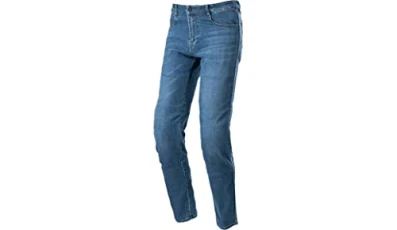 Radon Relaxed Fit Motorcycle Jeans (Blue, 32) Radon Relaxed Fit Motorcycle Jeans (Blue, 32)