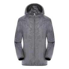 Rain Jackets for Women Womens Waterproof Rain Coats Women Solid Color Hooded Jackets with Pockets Zip Button Windbreaker Jacket Windproof Coat Women's Blazer Jackets Spring Outdoor Raincoats