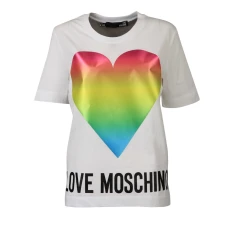 Rainbow Heart T Shirt