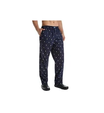 Ralph Lauren Allover Pony Pyjamas Lounge Pants Sleepwear (M, Navy - Grey Pony)