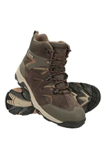 Rapid Mens Waterproof Walking Boots - Waterproof Rain Boots, Sturdy Grip, Eva Cushioned Shoes, Mesh Lined - For Autumn Winter, Hiking, Camping in Wet Weather Brown Adult Shoe Size 9 Rapid Mens Waterproof Walking Boots - Waterproof Rain Boots, Sturdy Grip, Eva Cushioned Shoes, Mesh Lined - For Autumn Winter, Hiking, Camping in Wet Weather Brown Adult Shoe Size 9