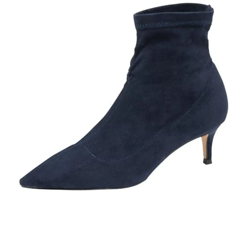 Ravel Madruga Womens Ankle Boots 3 UK NAVY IMI SUEDE