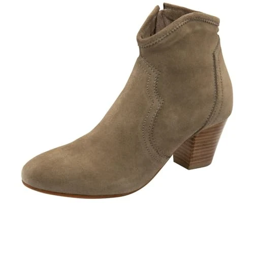 Ravel Teelin Womens Ankle Boots 8 UK Taupe Suede