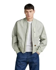 RAW Men's Deck Bomber Jacket, Grey (mineral gray D24754-C143-C958), M