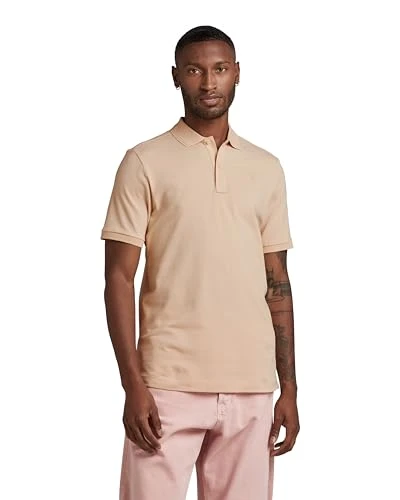 RAW Men's Dunda Slim Polo Polos, Beige (ivory cream D11595-5864-D761), XL