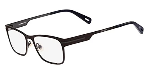 Raw Men's GS2105 Flat Metal JEG 210 49 Optical Frames, Matte Brown