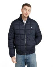 RAW Men's Meefic Quilted Jacket, Blue (Salute D25369-B958-C742), M RAW Men's Meefic Quilted Jacket, Blue (Salute D25369-B958-C742), M