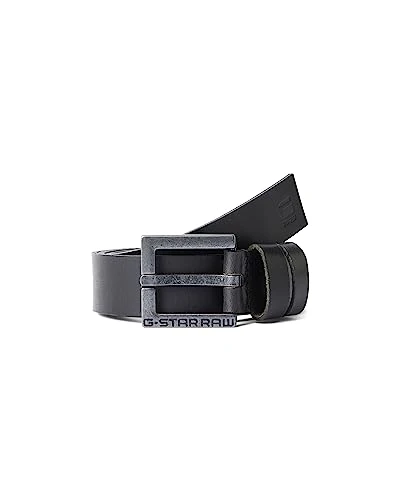 RAW Men's New Duko Belt, Black (dk black D23106-3127-6484), 80