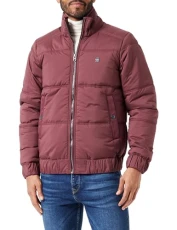 RAW Men's Padded Quilted Jacket, Purple (Vineyard Wine D24721-D199-D303), S RAW Men's Padded Quilted Jacket, Purple (Vineyard Wine D24721-D199-D303), S