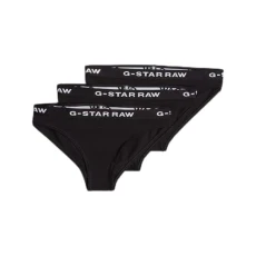 RAW Women's Brief 3 pack Briefs, Schwarz (black/black/black D23775-D516-4248), RAW Women's Brief 3 pack Briefs, Schwarz (black/black/black D23775-D516-4248),