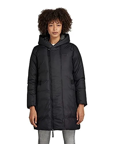 RAW Women's G - Whistler Padded Parka, Black (dk black D20120-B958-6484), XS