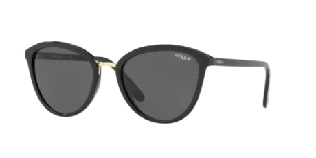 Ray-Ban Women's 0VO5270S Sunglasses, Blue (Black), 57.0